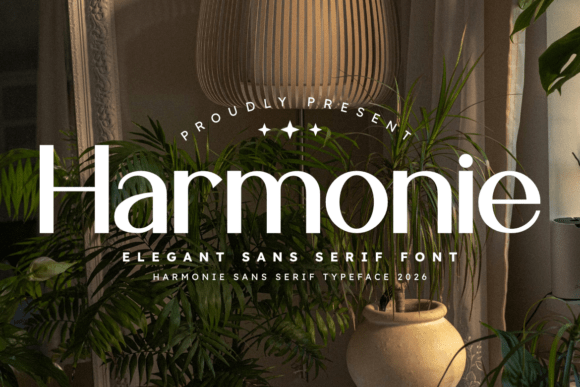 Discover Harmonie: The Sophisticated Sans Serif for Modern Design
