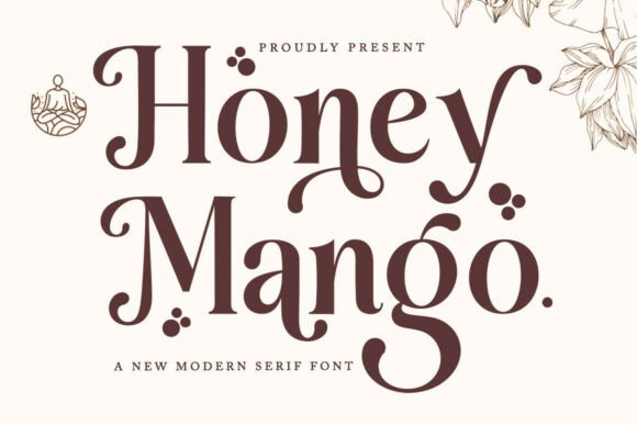 Honey Mango: A Serif Font for Elegant, High-Quality Design Projects