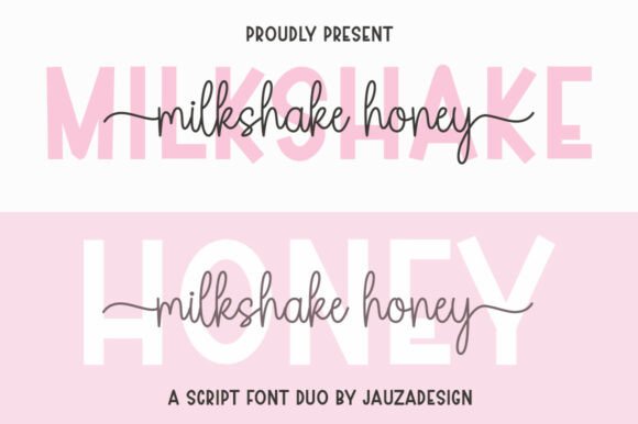 Milkshakehoney: An Honest Evaluation of This Handwritten Font Duo