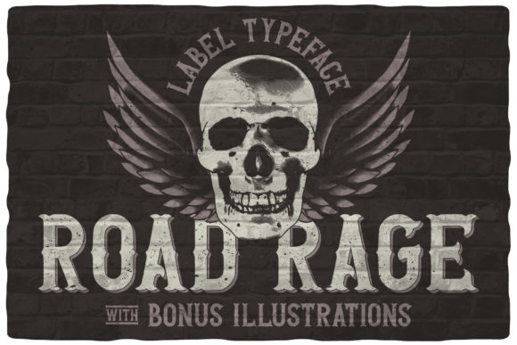 Road Rage: The Bold Blackletter Font for Impactful Design