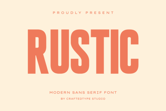 Unleashing Bold Impact: Why the Rustic Font is a Game-Changer for Designers and Crafters